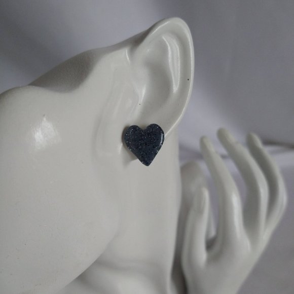 Boucles d’oreilles en argile polymère faites à la main . Handmade polymer clay - Picture 2 of 5